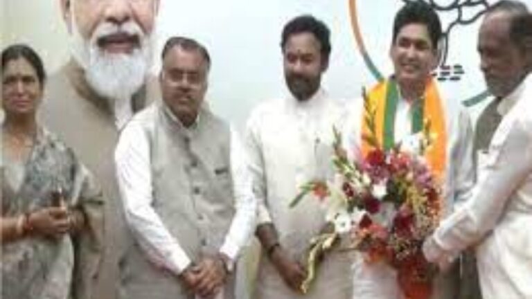 Amula Rajender Akula Rajender, Magam, 2 others join BJP | The Pioneer