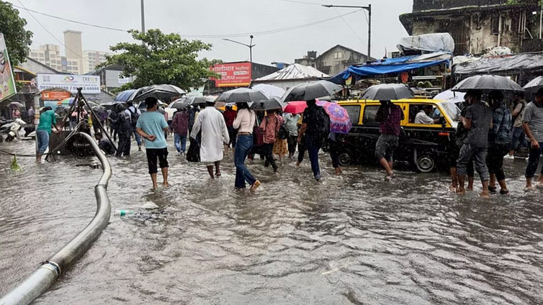 heavy showers