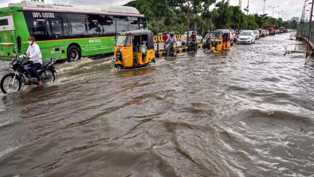 Heavy rains