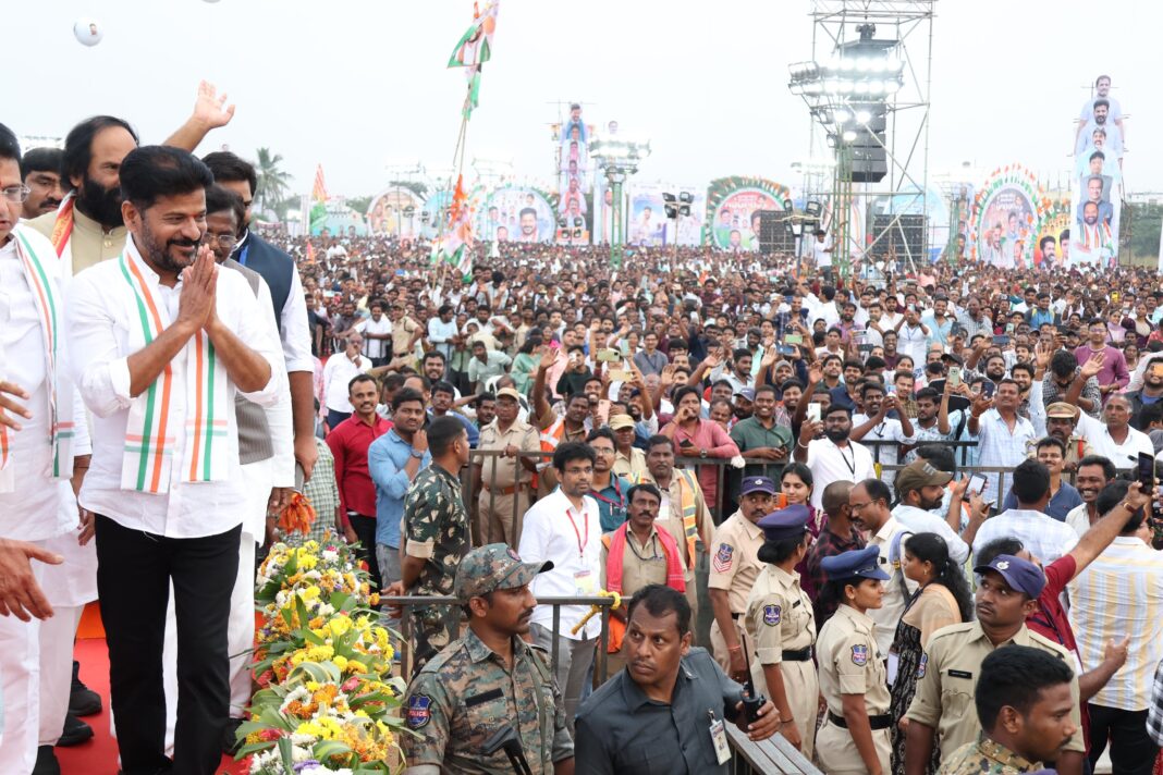lead revanth kcr